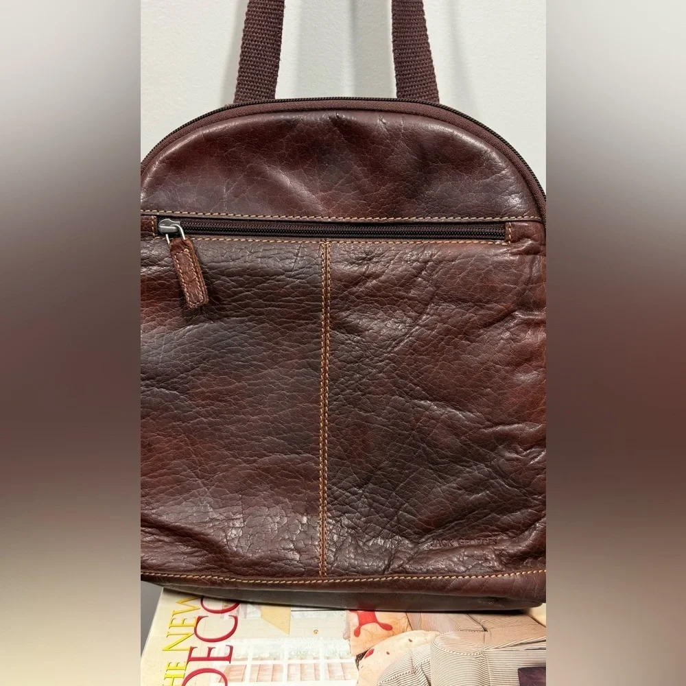 Brown Leather Jack George’s Bag